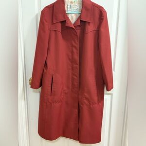 Elegant Red Women's Coat ( runs small)